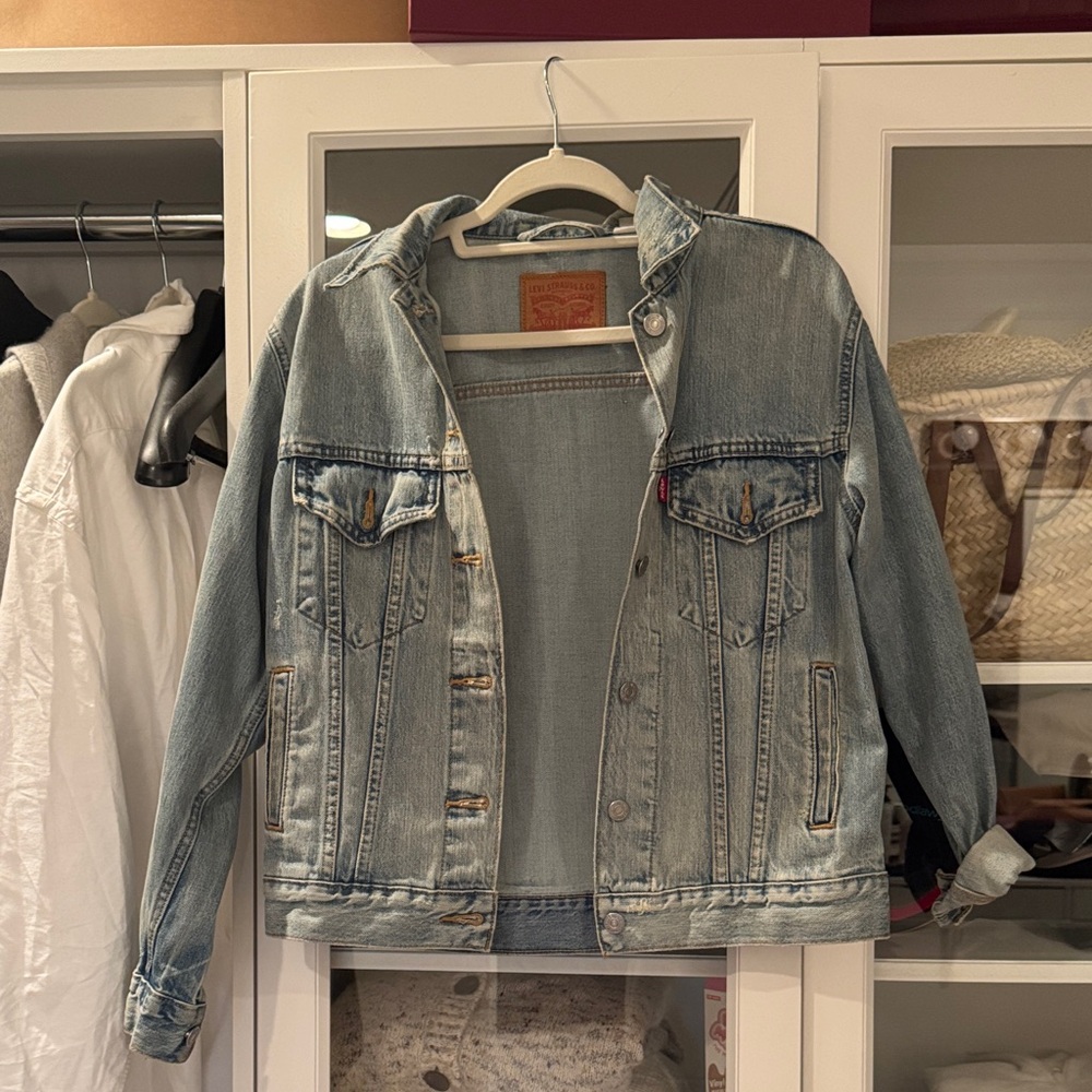 Levi's Faded Blue Denim Jacket